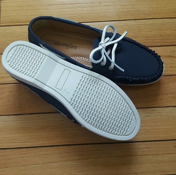 Nwot Flex Comfort Boat Shoes - Picture 3 of 3